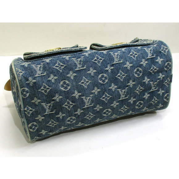 Louis Vuitton Neo Speedy Denim Monogram Mini Shoulder Bag - Picture 3 of 7